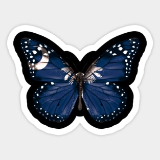 South Carolina Flag Butterfly - Gift for South Carolinian From South Carolina SC Sticker